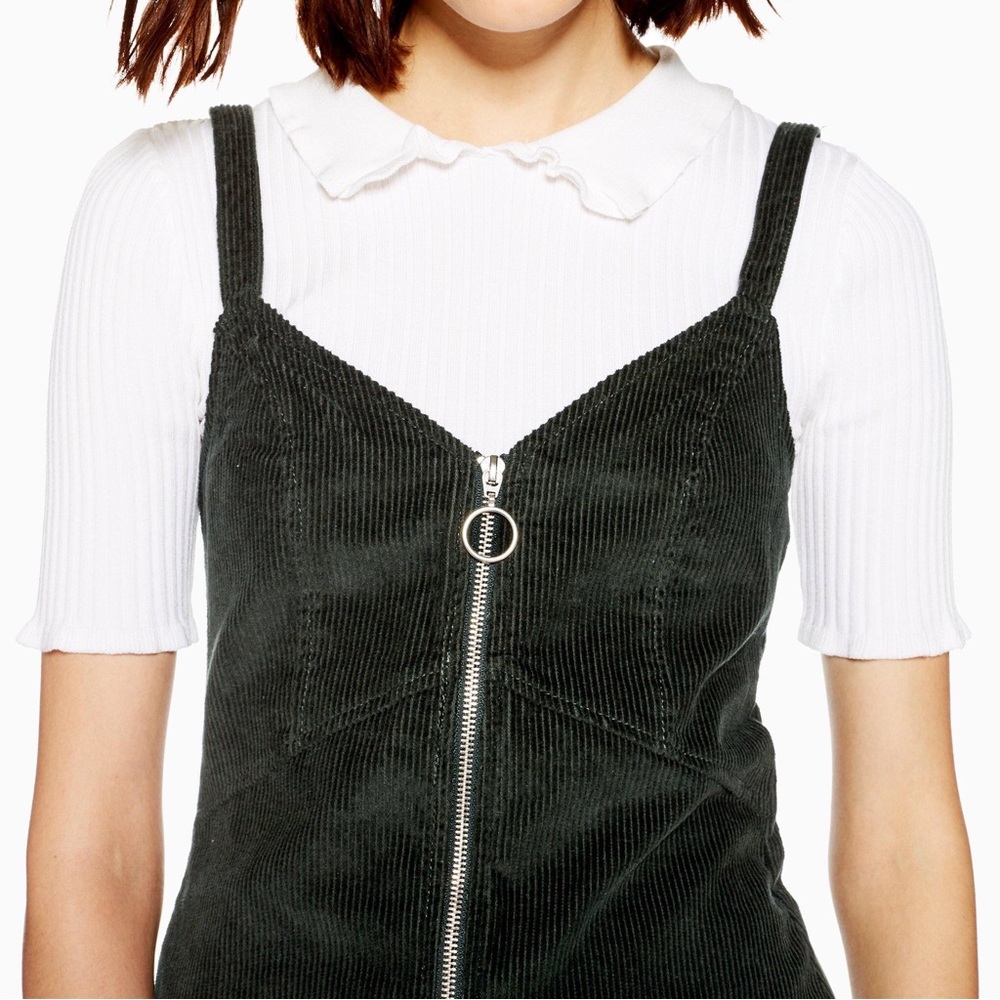 Topshop Corduroy Mini Dress